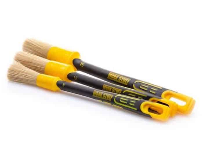 WORK-STUFF-Detailing-Brush-RUBBER-zestaw-3-pędzli-z-miękkim-włosiem