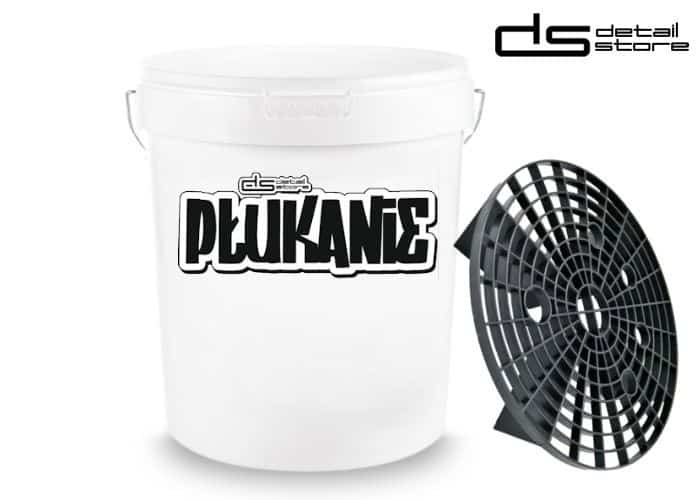 Wiadro detailingowe PŁUKANIE 19l - wiadro do mycia + separator brudu