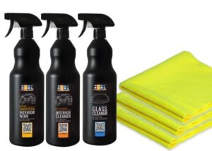 Zestaw-do-wnętrza-ADBL-Interior-Cleaner-+-ADBL-Interior-Wow-+-ADBL-Glass-Cleaner-+-mikrofibry